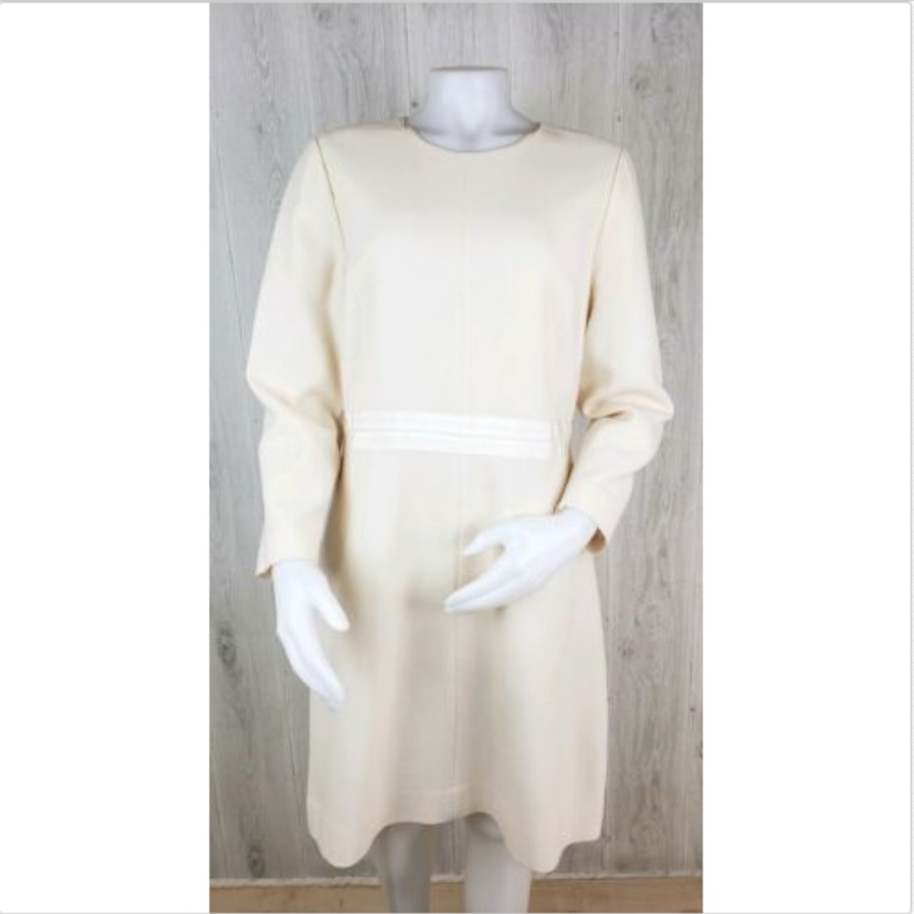 J.Crew Double Faced Wool Crepe Dress Size 14